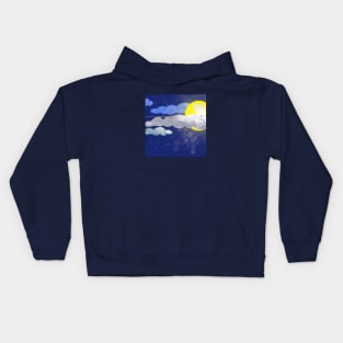 Night Sky Kids Hoodie